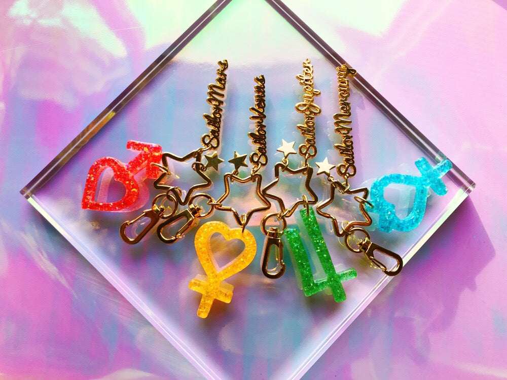 Sailor Mercury keychain