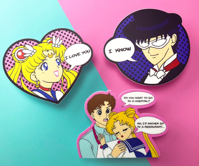 Sailor Moon Pop Art Sticker Pack