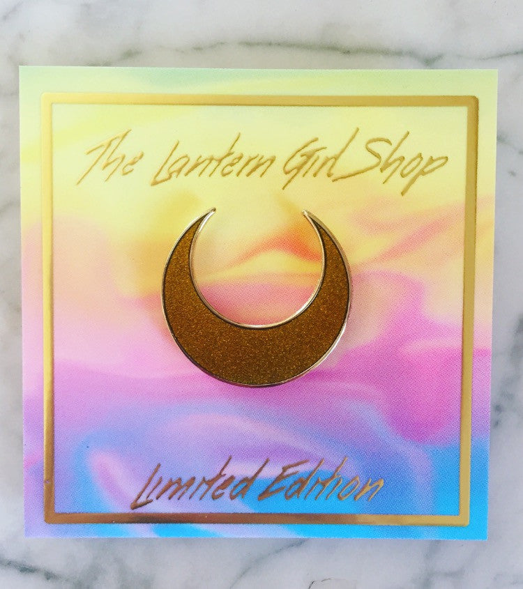 Royal Crescent Moon Pin ~ 3 Colors!~