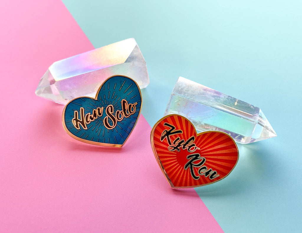 Han Solo Heart Pin