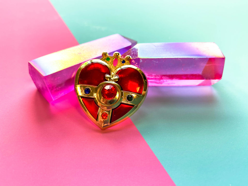 Cosmic Heart Compact pin!