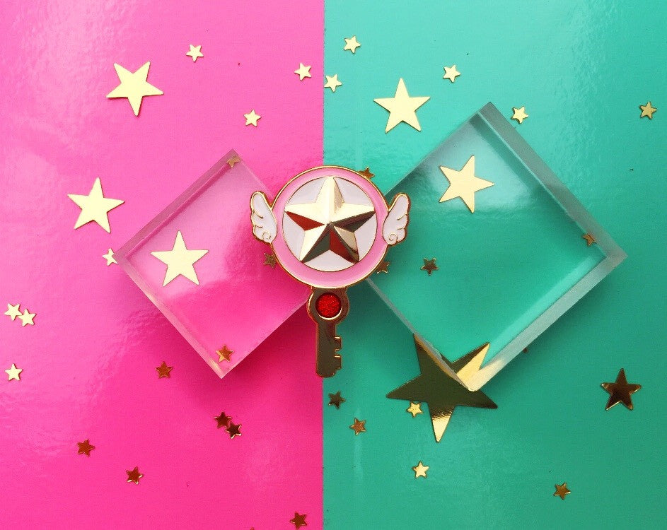 Sakura Star Key Pin
